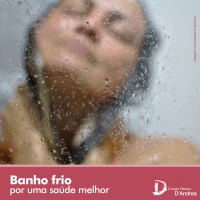 Banho frio por uma sade melhor